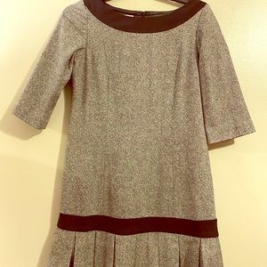 Drop hem dress